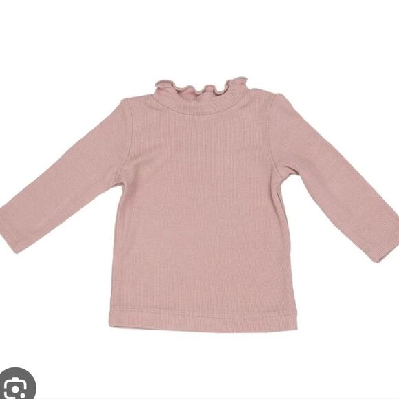 Rib Pink shirt and Legging set - Picture 2 of 3